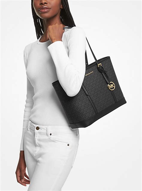 michael michael kors jet set travel top zip tote|Michael Kors jet set duffle.